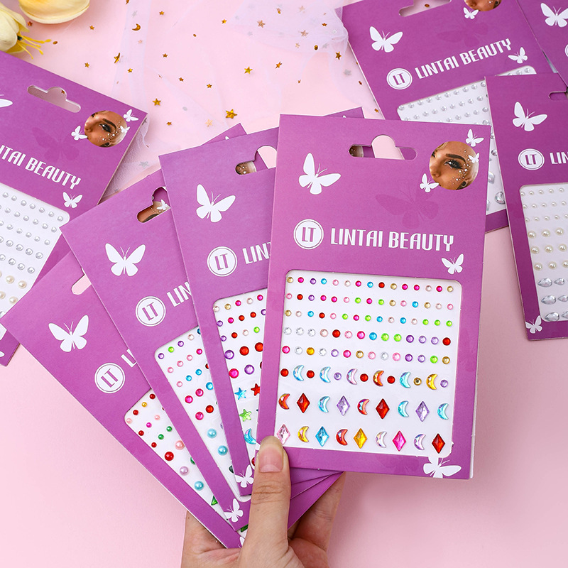 Hot Selling Face Gems Stickers – обзор и цена Beauty For You Makeup