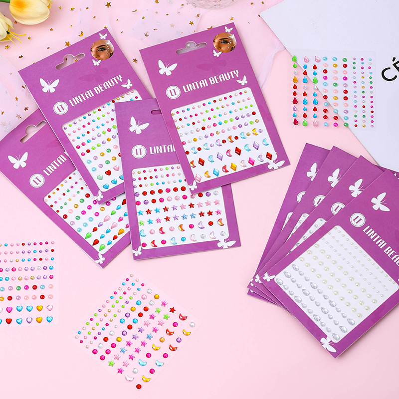 Hot Selling Face Gems Stickers – обзор и цена Beauty For You Makeup