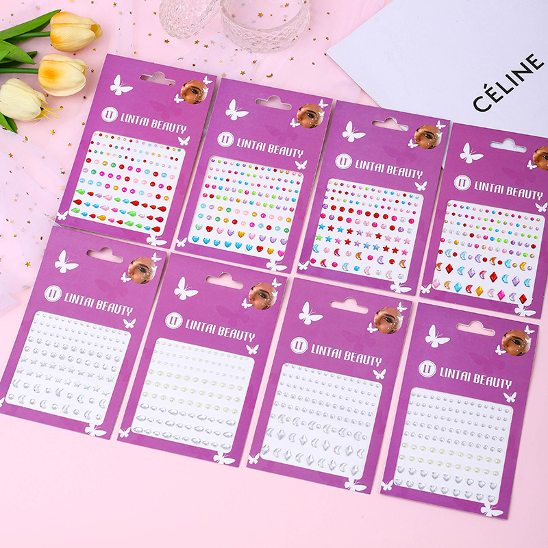 Hot Selling Face Gems Stickers – обзор и цена Beauty For You Makeup