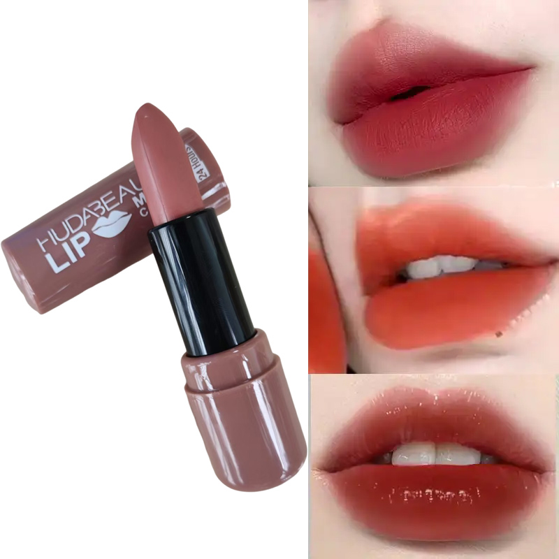 6 colors Lipstick Matte 3.8g H – обзор и цена Beauty Huda Makeup
