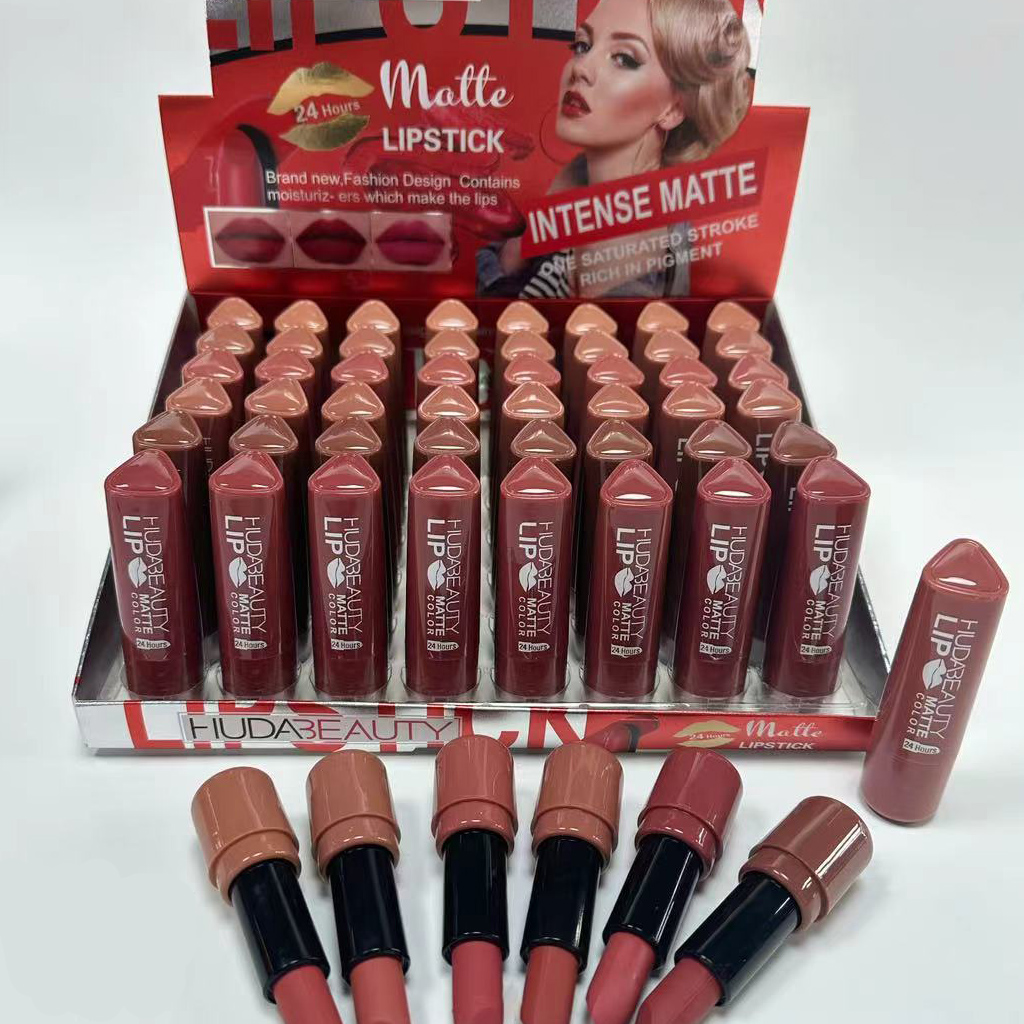 6 colors Lipstick Matte 3.8g H – обзор и цена Beauty Huda Makeup