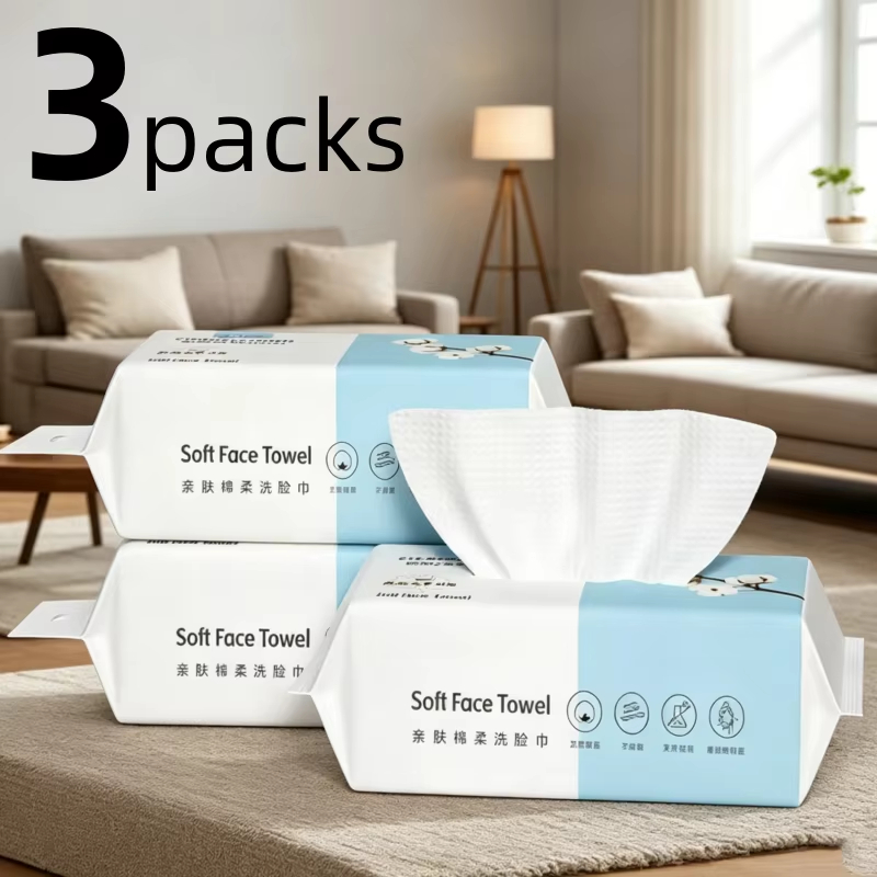 Thick Disposable Facial Towels – обзор и цена Kiss Beauty Makeup Remover