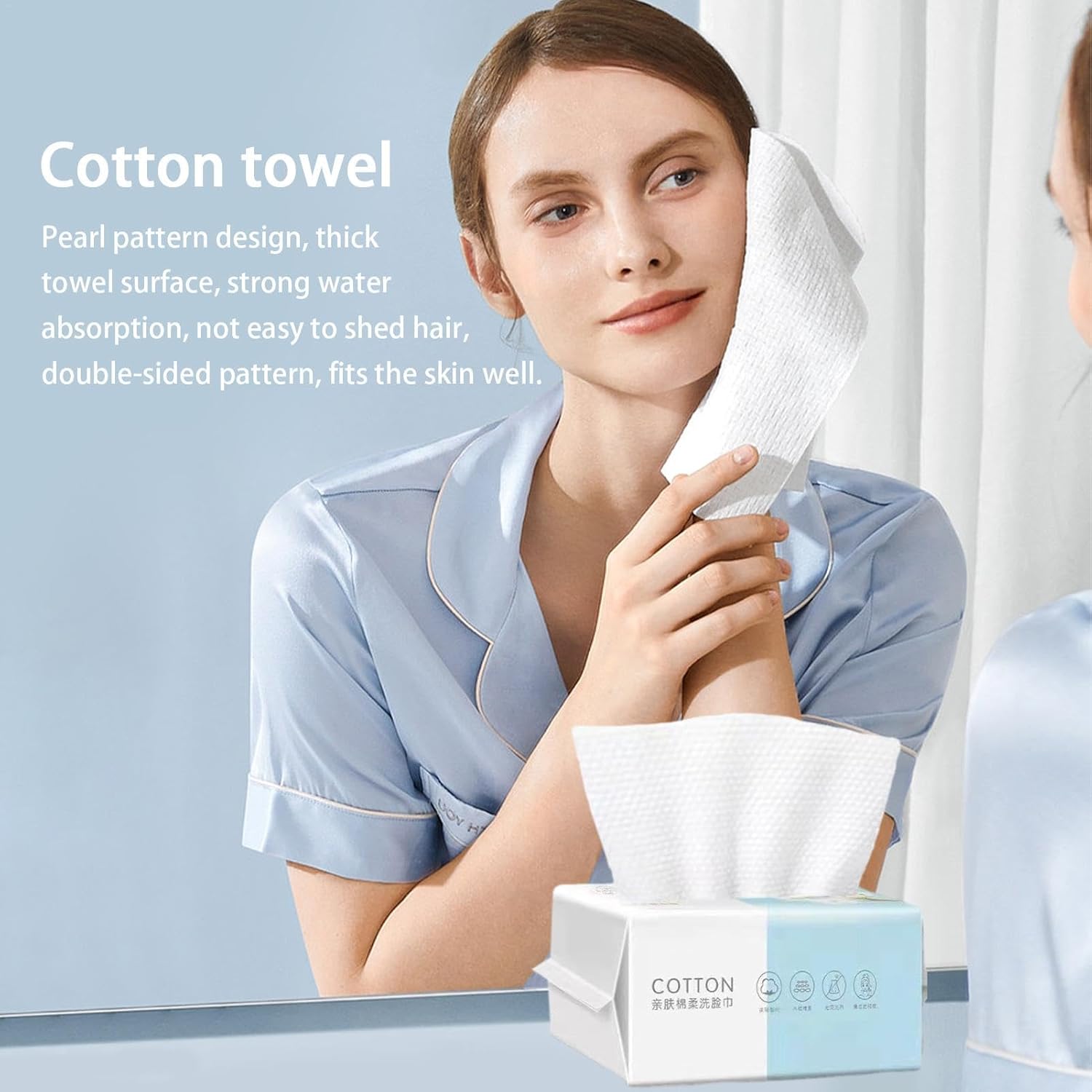 Thick Disposable Facial Towels – обзор и цена Kiss Beauty Makeup Remover