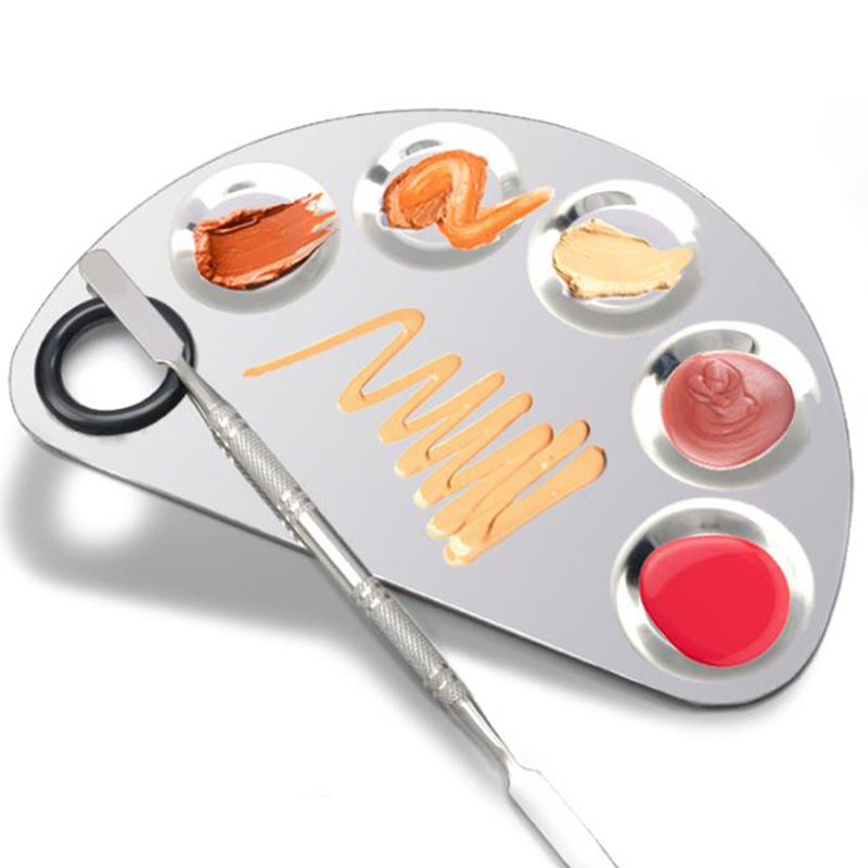 ●Stainless Steel Makeup Mixer  – обзор и цена Beauty Makeup Eyeshadow Palette