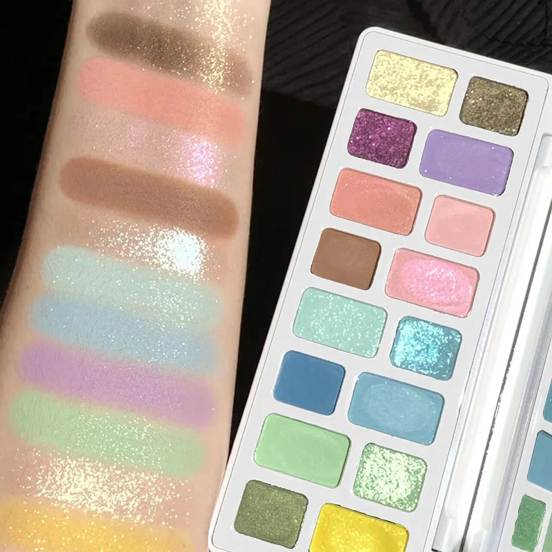 K'APEINE 16-Color Eyeshadow Pa – обзор и цена Beauty Makeup Eyeshadow Palette