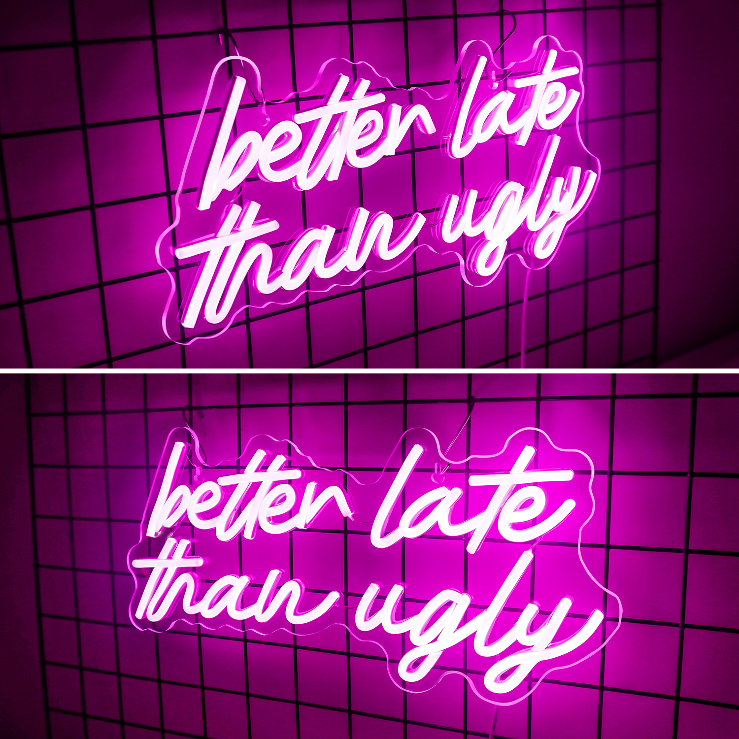Better Late Than Ugly Neon Sig – обзор и цена Beauty Makeup Bar